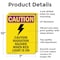 Signmission Radiation & Laser Sign, 10 in H x 7 in W, Aluminum, Rectangle OS-2PACK-CR-A-710-V-10262 - alternate 6